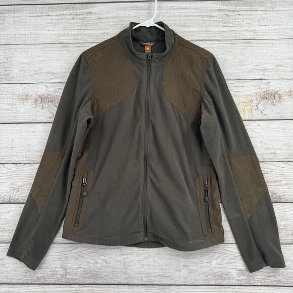Eddie Bauer Jacket Womens Tall Large Sport Shop Full Zip Fleece Outdoor Fall - Picture 1 of 15